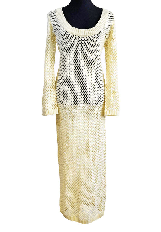 CROCHET - MAXI BEACH COVER UP