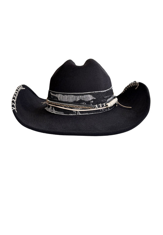 HAT - COWBOY BLACK