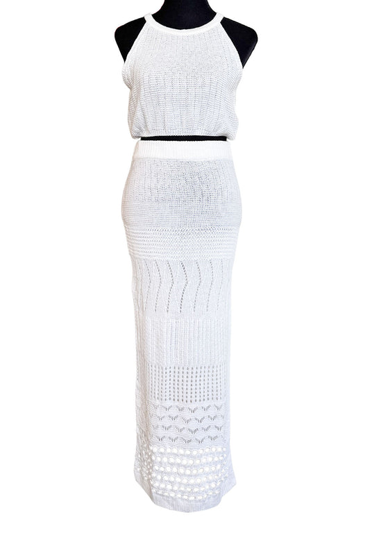 CROCHET - SET WHITE