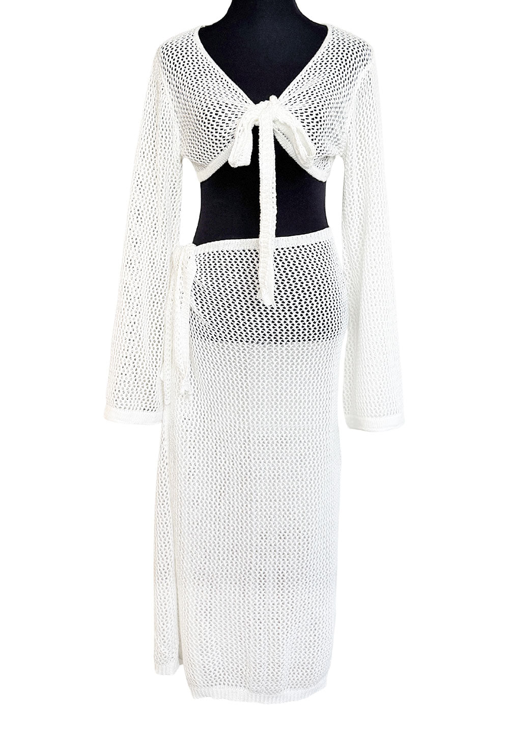 CROCHET - SET WHITE