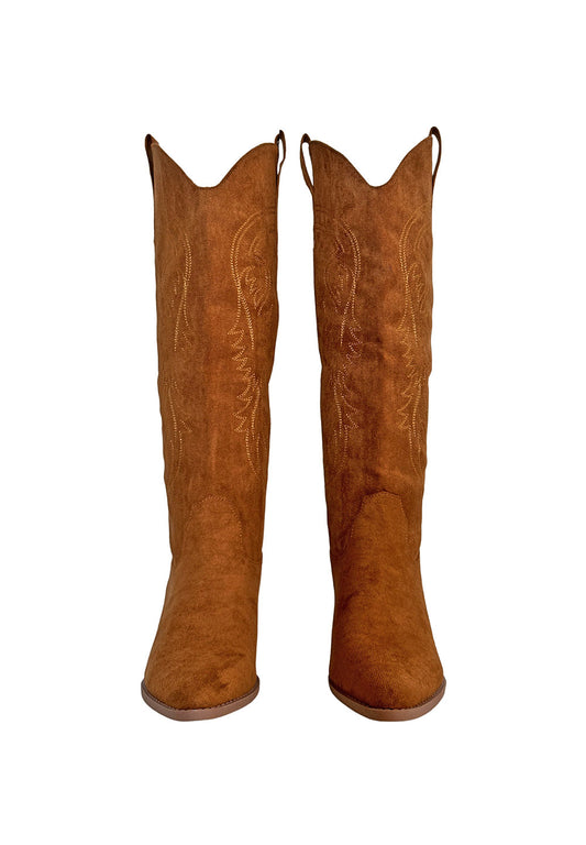 BOOTS - SUEDE BROWN